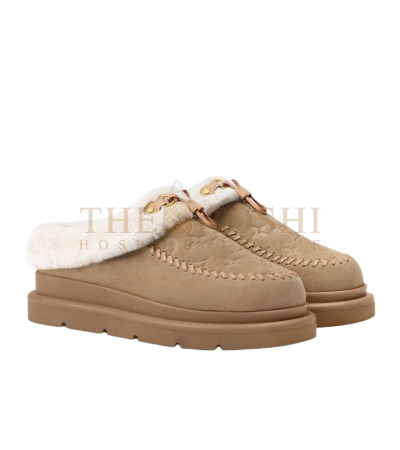 LOUIS VUITTON LV COLORADO SUEDE CALFSKIN MULES SHOES SNOW BOOTS  SIZE 35-42 MASTER QUALITY 